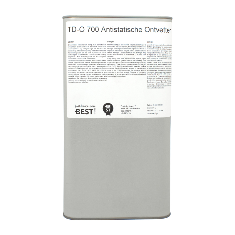 Best TD-O700 Antistatische Ontvetter