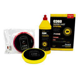 Farécla G360 Super Fast System Compound Kit (rood)