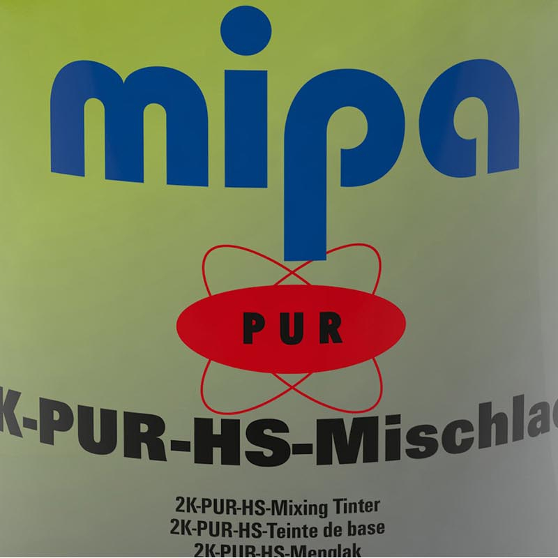 Mipa PUR 2K-HS op Kleur