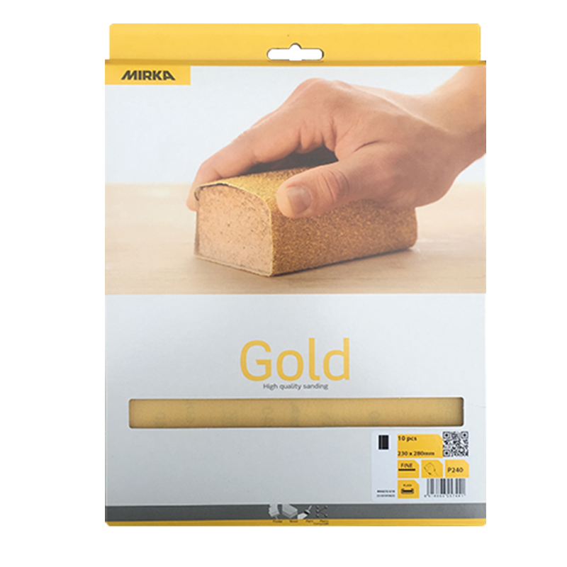 Mirka Gold Handvel 230x280