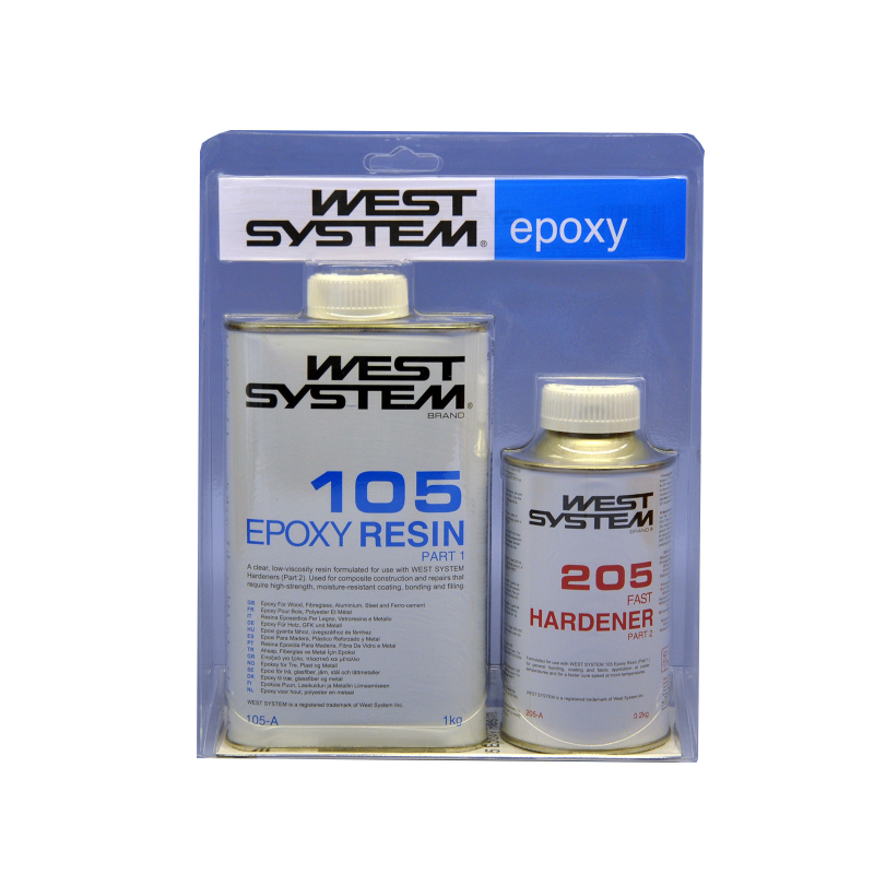 WEST Systems Epoxyhars 105 + Harder 205 Fast A-Pack