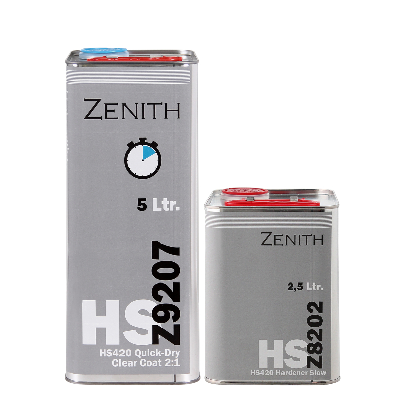 Zenith HS420 Quick Dry Clear Coat Set Slow
