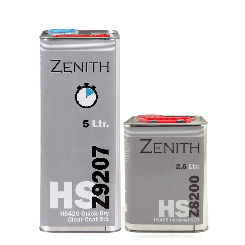 Zenith HS420 Quick Dry Clear Coat Set STD